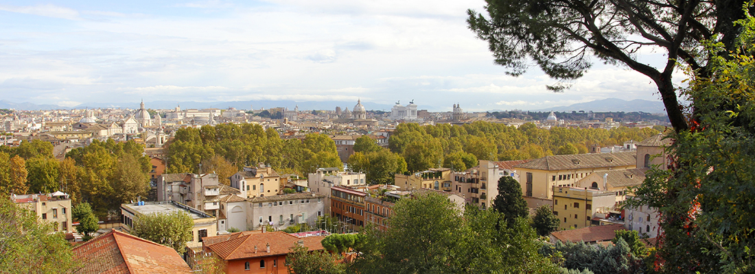 Den vielleicht spektakulärsten Blick über Rom verdient man sich, indem man den Gianicolo hinaufsteigt – den Hügel, der sich in Trastevere beginnend wie ein Riegel bis zum Vatikan schiebt.
