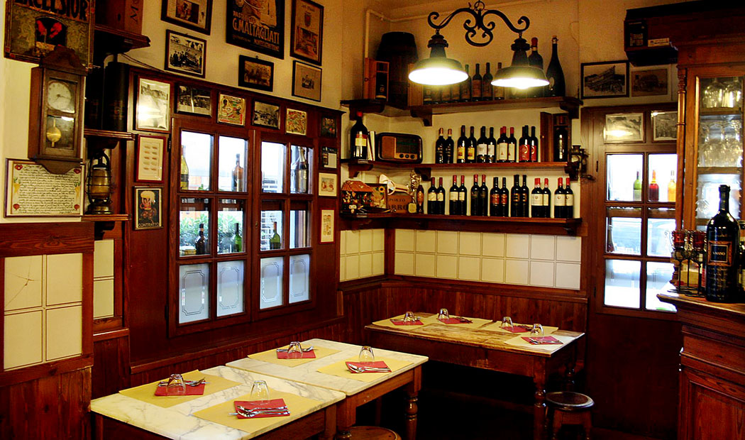 florenz - sehenswürdigkeiten | Die Osteria Antica Mescita San Niccolo serviert beste toskanische Küche, zu vernünftigen Preisen.