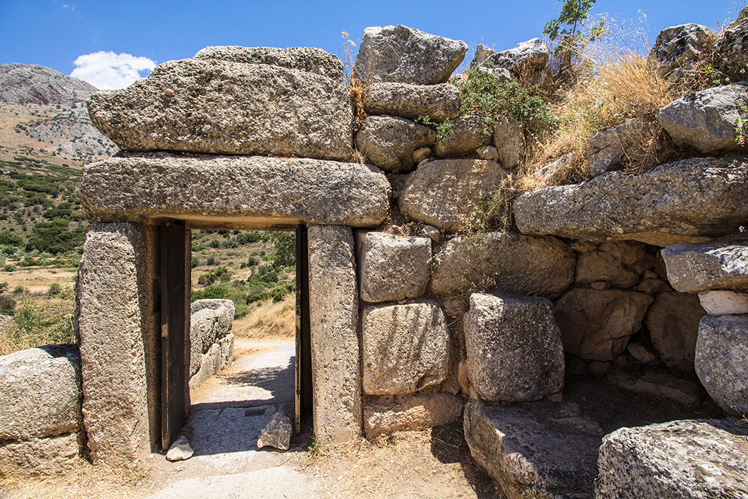 Mycenae north gate argolis peloponnes greece Höchst interessant, aber kaum von Besuchern frequentiert - das Nordtor von Mykene. - Höchst interessant, aber kaum von Besuchern frequentiert - das Nordtor von Mykene.