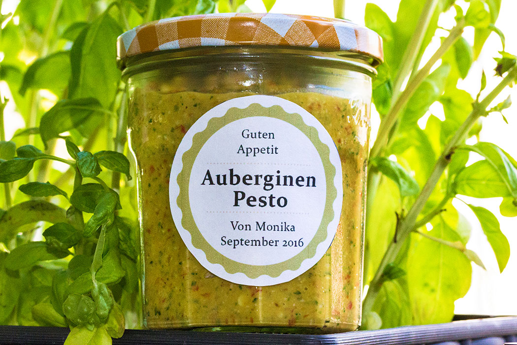 Pesto Selbermachen - Vier Variationen für den Sommer im Glas