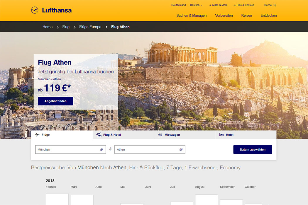 Airline-Check: Lufthansa, Condor, Allitalia, Sunexpress, Tuifly