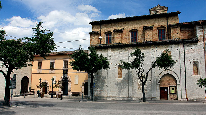 Das Museum ist im ehemaligen Kloster San Giacomo untergebracht.