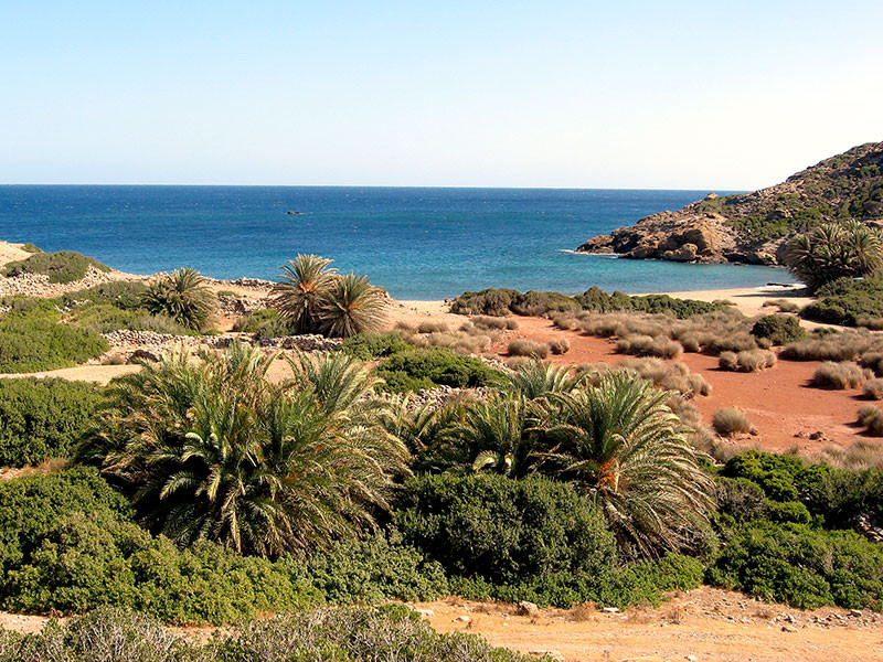 Der hübsche Erimoupolis Beach liegt im geschichtsträchtigen Gelände der hellenistischen Stadt Itanos. (Foto: Paul, flickr)