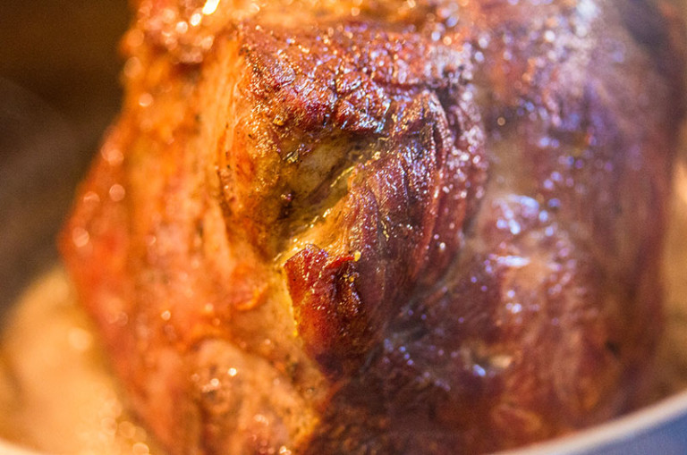 Rinderschmorbraten in Rotwein - Brasato alla milanese