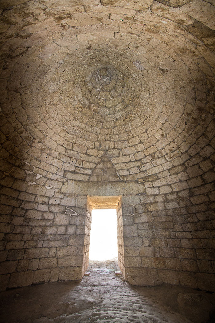 Grab der Genien: Die Kuppel hat einen Durchmesser von 8,40 m und eine Höhe von etwa 8 m.