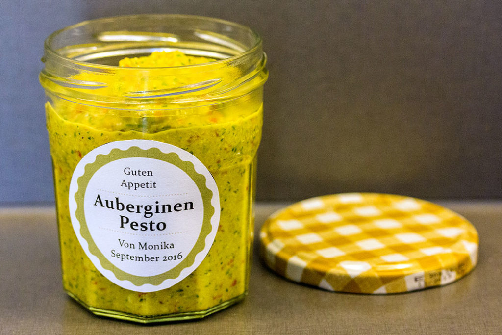 Pesto Selbermachen Vier Variationen für den Sommer im Glas