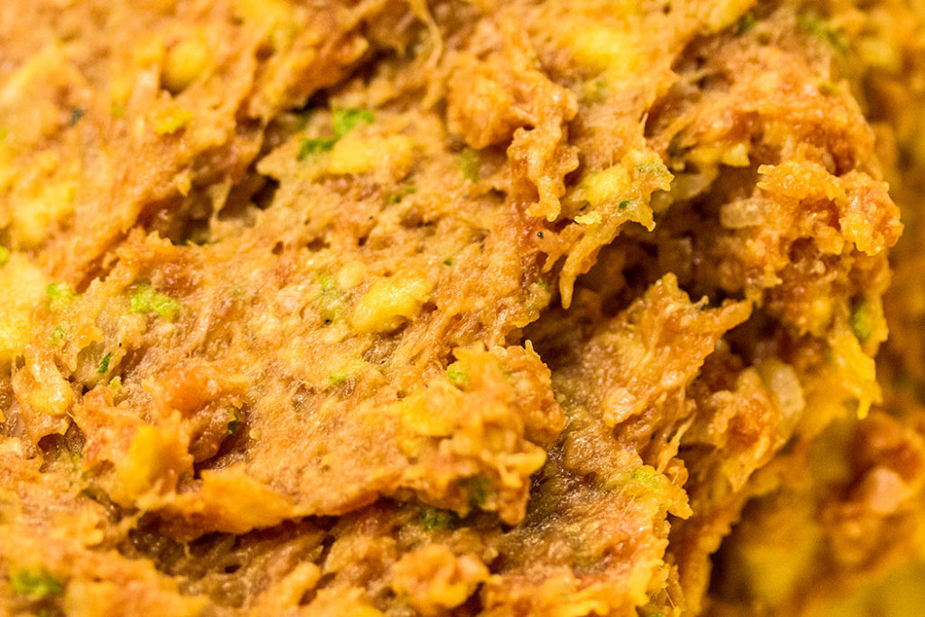 Bayrische Fleischpflanzerl und lauwarmer Kartoffelsalat