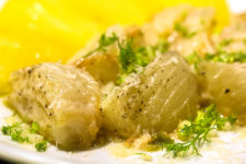 Fenchel in Sahnesauce und Parmesan – Finocchi con panna e parmigiano titel
