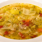 Griechische Kohlsuppe Lachanosoupa - titel