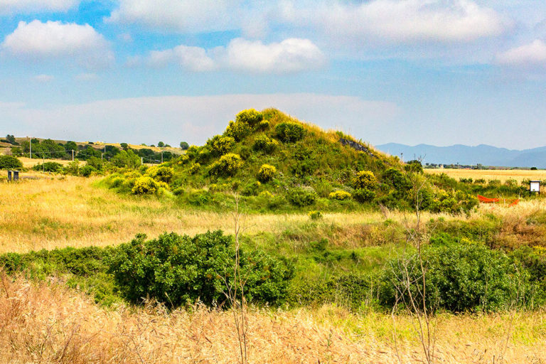 Latium Tarquinia Die Grabhügel der DoganacciaNekropole