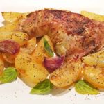 reise-zikaden.de, Hühnchen mit Kartoffeln im Ofen: Kotopoulo me