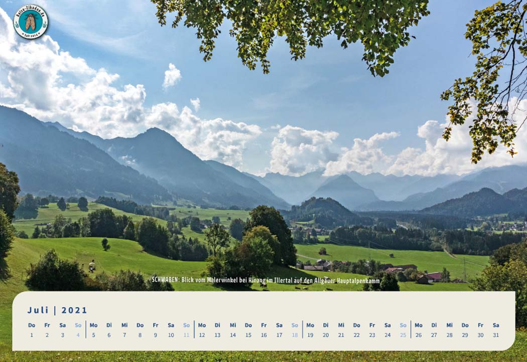 Prächtiges Bayern – Der Fotokalender für 2021 von Reise-Zikaden